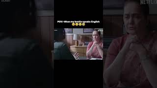 When my bestie speaks English 🤣besties funnyshorts shorts [upl. by Asserrac]