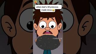 Dosa Ila kuda veyaccha🤣😜🌑 funmoji2d comedy villagecomedy dosa funny comedyshorts girl shorts [upl. by Deadman]