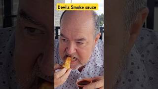 Devils Smoke sauce Slim Chickens hotsauce chicken spicyfood [upl. by Eimoan169]