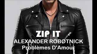 Zip It Alexander Robotnick  Problèmes DAmour Instrumental Karaoke [upl. by Elane]