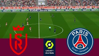 Reims vs PSG 03  Video Game Simulation  PES 2021 [upl. by Nawtna63]