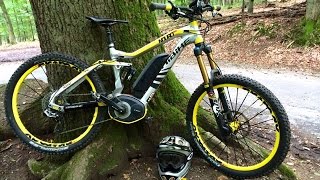 Tuned Haibike nDuro PRO 2014 Enduro Bosch MTB Lenkerperspektive [upl. by Orth]