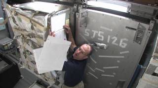 Zerog paperwork on ISS HD [upl. by Ruth]