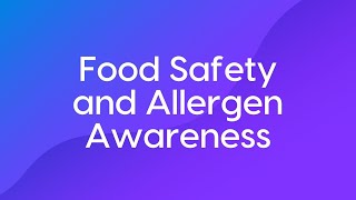 Food Safety amp Allergen Awareness Course Trailer [upl. by Tak300]