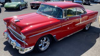 Test Drive 1955 Chevrolet Bel Air 2 Door Hard Top SOLD 42900 Maple Motors 2114 [upl. by Miza]