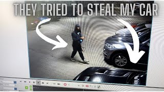 THEY TRIED TO STEAL MY DODGE CHALLENGER SCATPACK 1320 MUST WATCH SCATPACK CHARGER STOLEN ON CAMERA [upl. by Mayne]