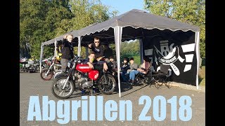 Abgrillen 2018  Kolbenklemmer  Saisonabschluss  Wheelie  Burnout  EastRiderz [upl. by Genevra]