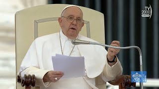 Papa Francesco Udienza Generale del 20 settembre 2023 [upl. by Aihsakal]