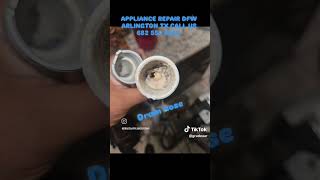 Frigidaire dishwasher not draining clogged hose appliancerepair handyman diy dfw [upl. by Aztinaj]