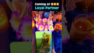 Coming of Loyal Partner 🤝♥️ 1OO True tarotreading shorts [upl. by Retsevel]