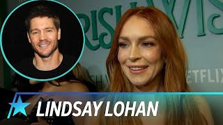 Lindsay Lohan Reveals If Chad Michael Murray Will Be In Freaky Friday 2 [upl. by Elleina234]