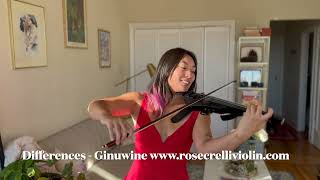 Differences by Ginuwine Electric Violin Cover Wedding Violinist  San Francisco Violinist [upl. by Atrice871]