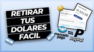 RETIRAR DINERO de PayPal a Mercado Pago Guía para Freelancers y Streamers en Argentina 💸  FACIL [upl. by Baumbaugh]