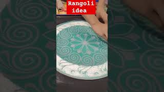 New rangoli trending art 🎇🪔🎆 [upl. by Lucania]