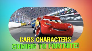 Lightning McQueen and Mater Are Racing Into Fortnite Exciting Cars Crossover Incoming [upl. by Alyahsal]