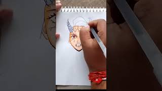 Nezuko Kamadodemon nezukokamadotanjiro ytshortssubscribe artsketchnaruto funnymusic new [upl. by Aihsenet]