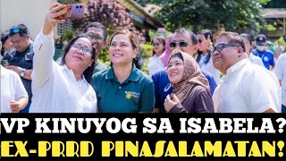 VP SARA KINUYOG SA ISABELA DE BASILAN SA SOBRANG GALAK AT TUWA PRRD PINASALAMATAN NG MGA ISABELEÑO [upl. by Ahsema]