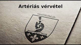 Artériás vérvétel [upl. by Tica]