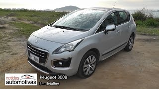 Peugeot 3008  Detalhes  NoticiasAutomotivascombr [upl. by Noseimaj]