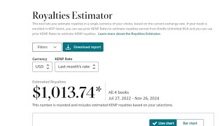 How to calculate the TOTAL Royalties earned on Amazon KDP [upl. by Deland]