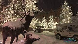 Aspen Colorado Landscape 4K Drone Flight Winter 2017 [upl. by Paxon]