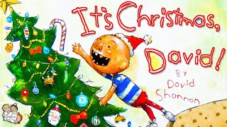 ITS CHRISTMAS DAVID KIDS BOOKS READ ALOUD  🎄 CHRISTMAS BEDTIME STORY  BY DAVID SHANNON [upl. by Anastasio522]