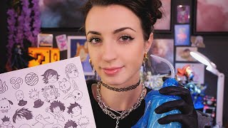 ASMR  Realistic Tattoo Shop  Full Experience [upl. by Enirehtahc988]