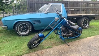 Custom Mini Chopper 250cc Build [upl. by Flore974]