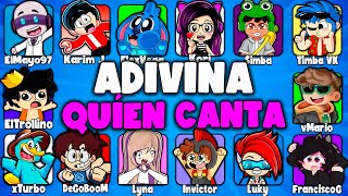 ¡Adivina Quien Canta 🐸 Simba 🎮😎 vMario 🤪 JexhTp ❤️ Kori Juega 🐱🔵 Flex Vega 🤴 El Trollino [upl. by Gardener]