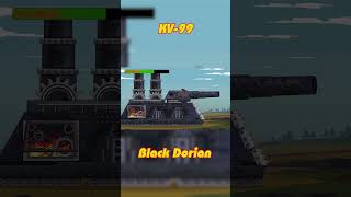 Evolution Battle KV99 VS Black Dorian  tanks homeanimations gerand [upl. by Hassadah]