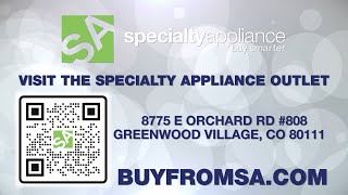 An industry secret Specialty Appliance Outlet has the best prices [upl. by Lerrud]