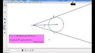 Değme Noktalarının Geometrik Yeri Geometers Sketchpad 5 [upl. by Nalniuq276]