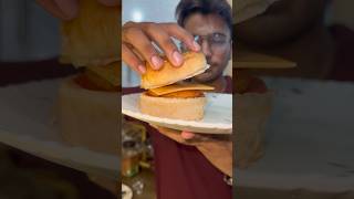 Making chicken pattie burger 🍔  Janibhaivlogs trending shorts [upl. by Wylde]