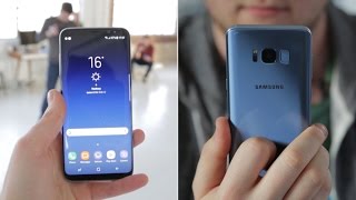 Samsung Galaxy S8 hands on review [upl. by Ennirac]