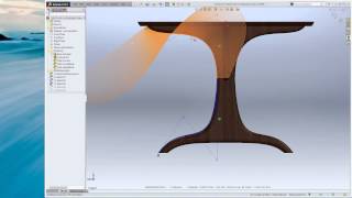 SolidWorks 2014 Feature  Style Spline [upl. by Neurath]