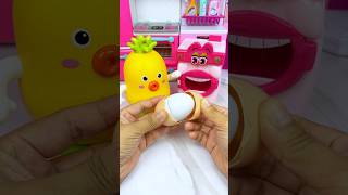 Washing Machine Eating Egg Set Toys Satisfying With Unboxing ASMR Videos [upl. by Studner405]