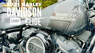 Harley Davidson Sport Glide [upl. by Ahsikyt]