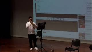 Guy Ropartz Andante et Allegro Trumpet solo Andante [upl. by Atsejam]