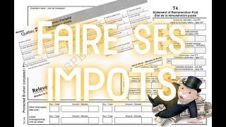 Faire ses impôts au Québec et au Canada [upl. by Siduhey]