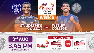 St Josephs College vs Wesley College  Dialog Schools Rugby League 2024 [upl. by Leandra]