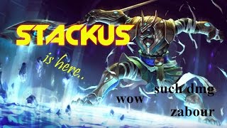 League of tafrik 25  Stackus is here [upl. by Ahsirahc]