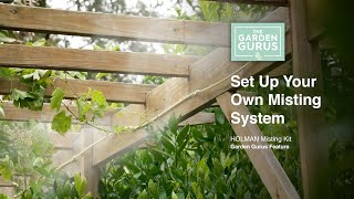 How to Set Up A Misting System with The Garden Gurus [upl. by Robi818]