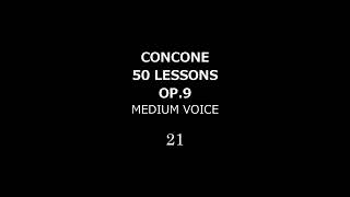 CONCONE 50 21 [upl. by Neltiac]