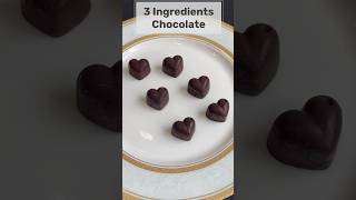 Only 3 Ingredients Homemade Chocolate from cocoa powder  chocolate quickbite1111 easy newshorts [upl. by Verada193]