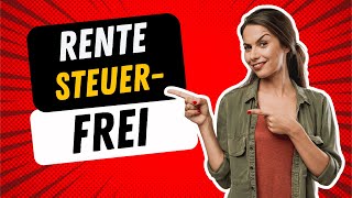 Rentner jubeln 💥 über 15000 EUR Rente steuerfrei [upl. by Jelle905]