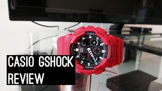 CASIO GSHOCK GA100B4ADR REVIEW [upl. by Nyleda]