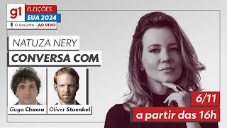 O Assunto AO VIVO Natuza Nery conversa com Guga Chacra e Oliver Stuenkel nesta quarta às 16h [upl. by Halyahs]