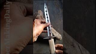 Dagger Making From File shorts diycrafts [upl. by Lebasile]