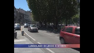 Lungolago di Lecco a 30 kmh [upl. by Lunnete]