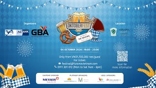 🍻️ Celebrate GBA Oktoberfest 2024 with Authentic Bavarian Flavors at Furama Resort Danang [upl. by Litman]